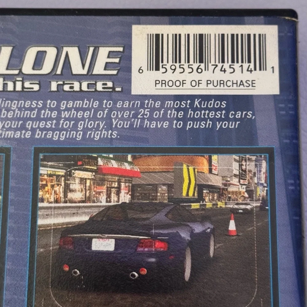 Xbox Project Gotham Racing Microsoft Video Game